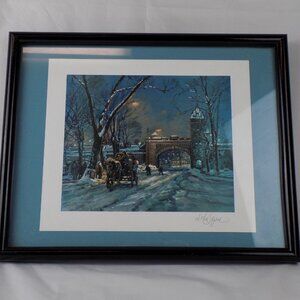 Littorio del Signore 1998 La Porta St Louis Quebec Seriolithograph Signed COA